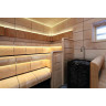 Печь электрическая HARVIA MODULO COMBI MD180GSA BLACK с парогенератором, автоматический залив воды, без пульта HMD1804GSA